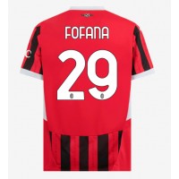 AC Milan Youssouf Fofana #29 Replica Home Shirt 2024-25 Short Sleeve